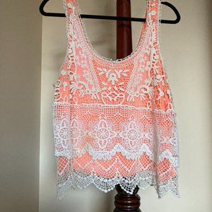 Urban Outfitters Crochet Crop Top
